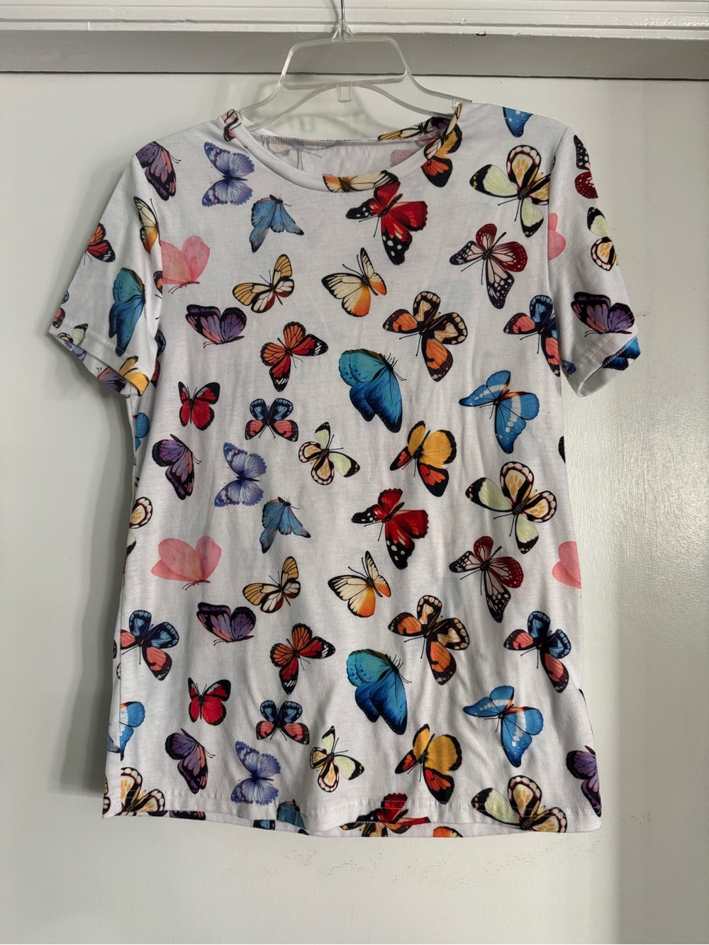 Cute summer butterfly T shirt soft
